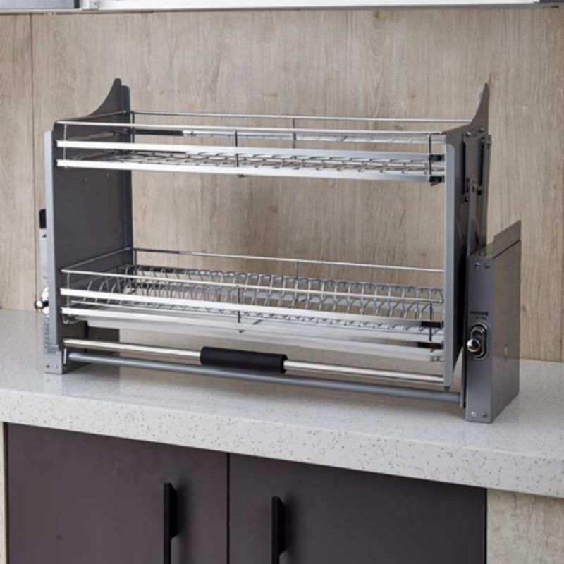 Kệ úp chén inox 304 sáng bóng bền đẹp không gỉ sét trong bếp